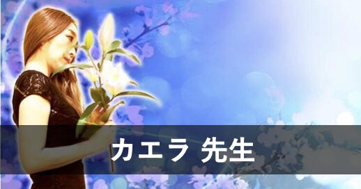 【電話占いアトランティス】ウラスピで人気の占い師2位：カエラ先生